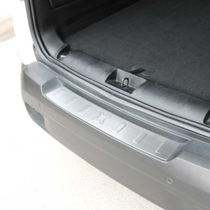 Jeep Renegade Bumper Sill Cover - Rear - Omac - Brushed Silver - '19-'24